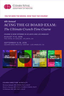 4th Annual GI Board Exam - Atlanta, GA 2018 Banner